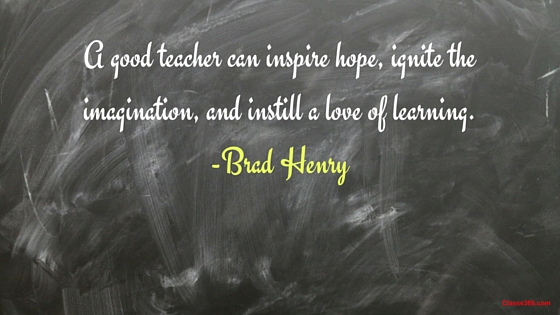 brad henry quote on teaching