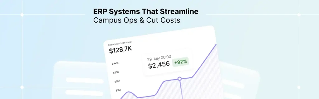 university ERP benefits university erp systems reduce administrative cost education campus operations management software ERP for colleges benefits automation in higher education university workflow automation ERP ROI higher education erp software software​