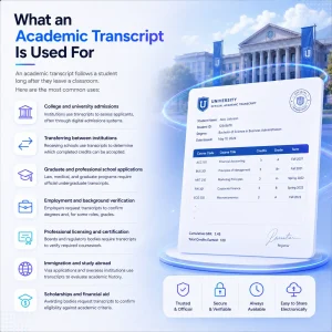 academic transcript
