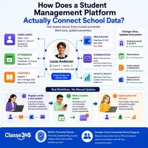 What is student management software