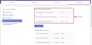 School Report Card Software