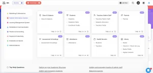 Classe365’s interface