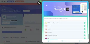 Classe365’s interface